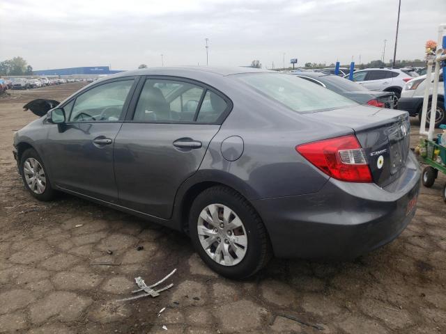  HONDA CIVIC 2012 Gray