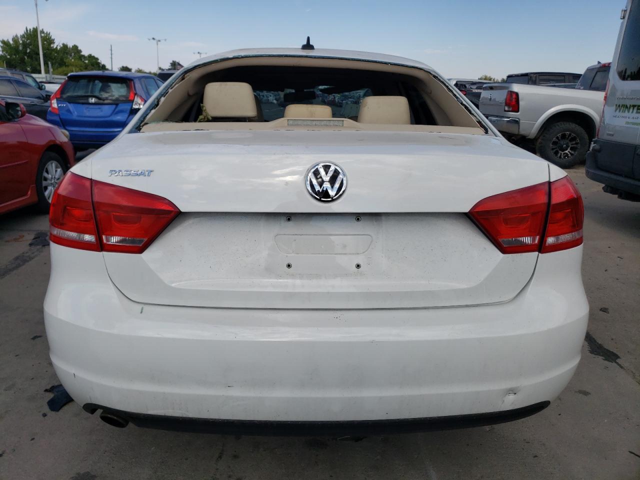 2013 Volkswagen Passat Se VIN: 1VWBH7A35DC078956 Lot: 75050954