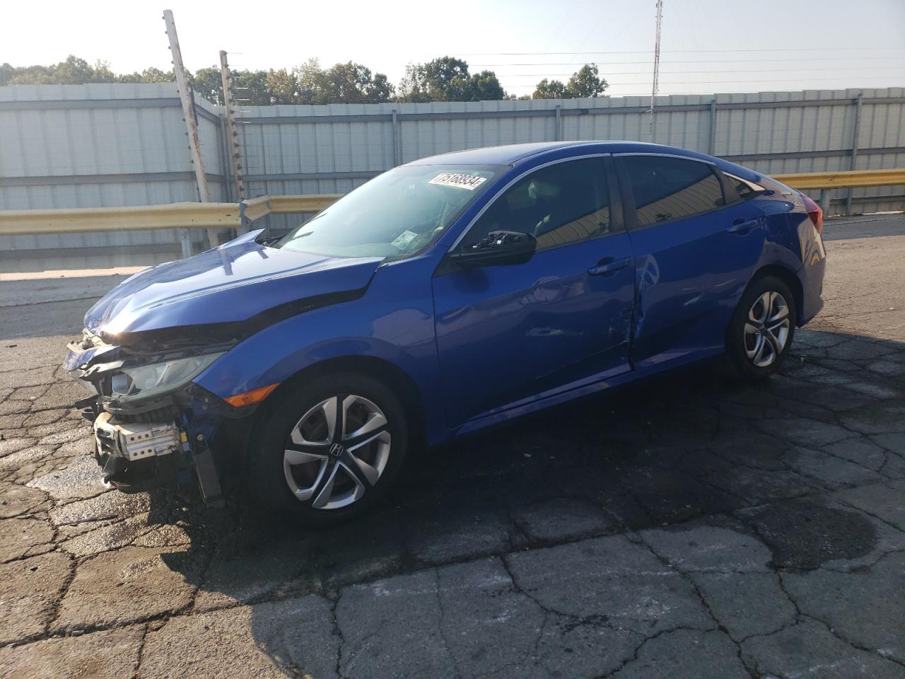 2018 Honda Civic Lx VIN: 2HGFC2F53JH588443 Lot: 75168934