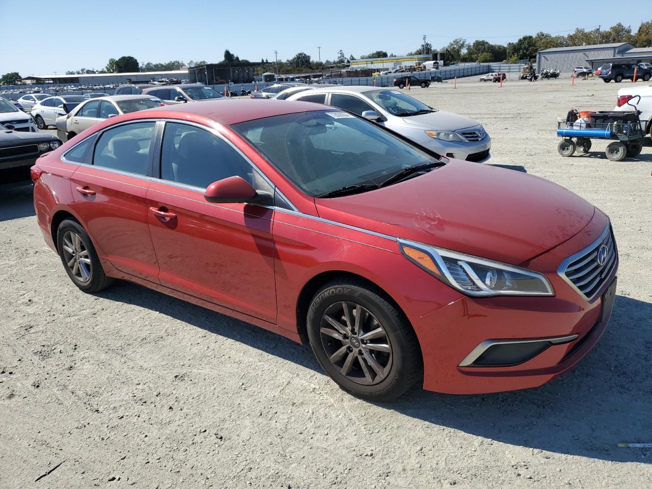 2017 Hyundai Sonata Se VIN: 5NPE24AF8HH594670 Lot: 72828004