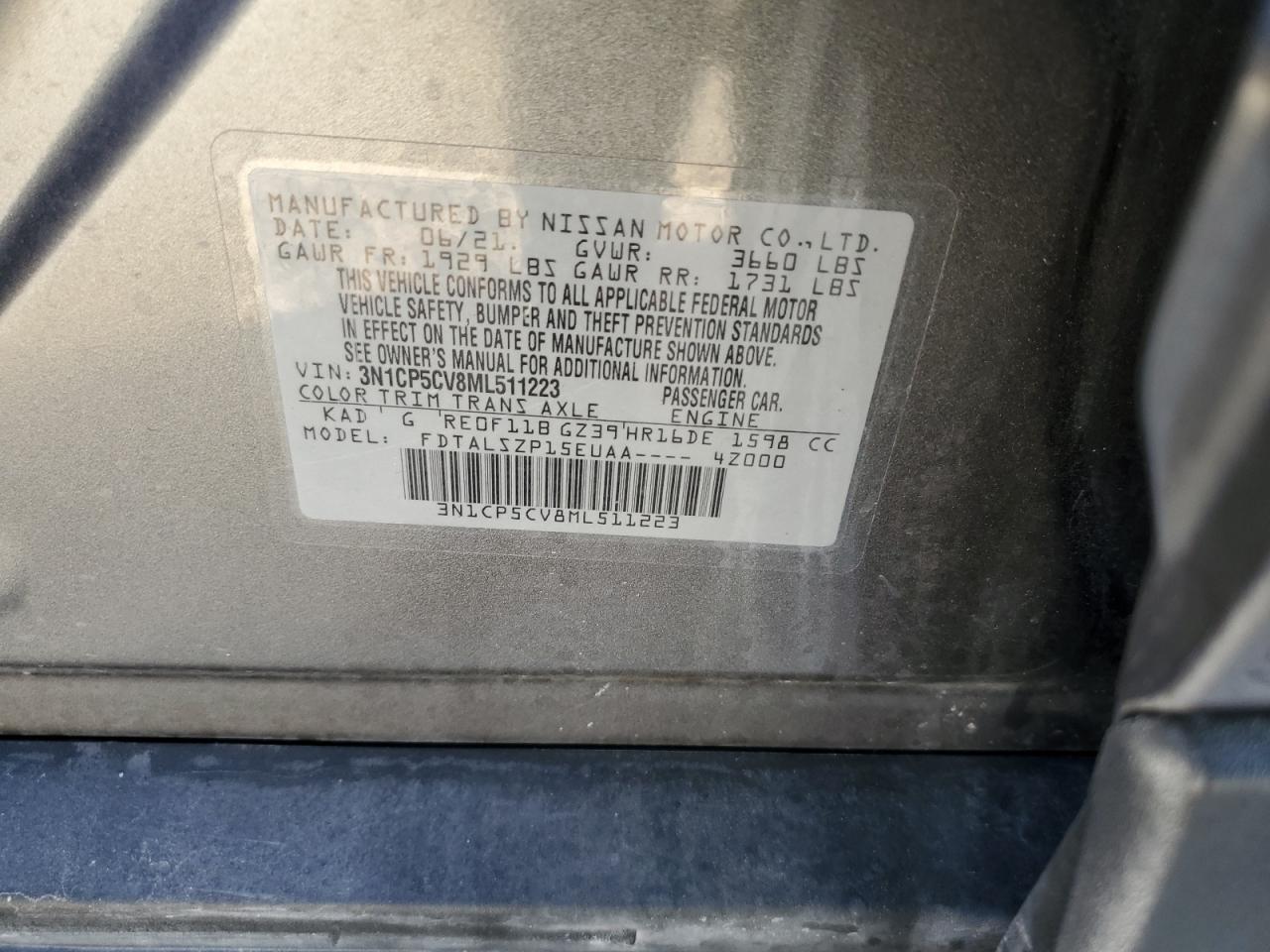 2021 Nissan Kicks - Image 13
