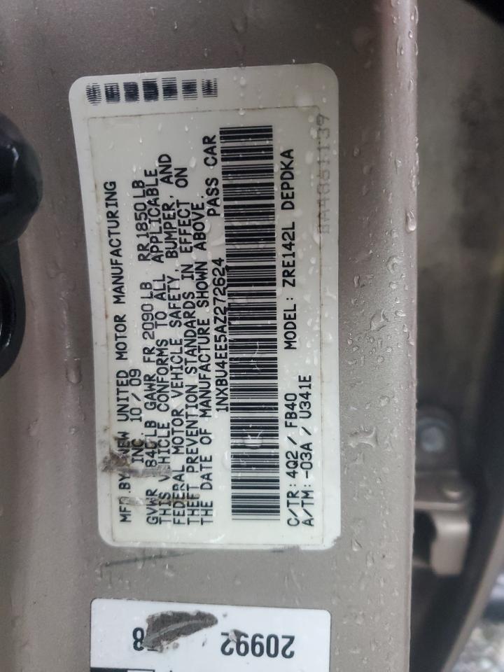 1NXBU4EE5AZ272624 2010 Toyota Corolla Base