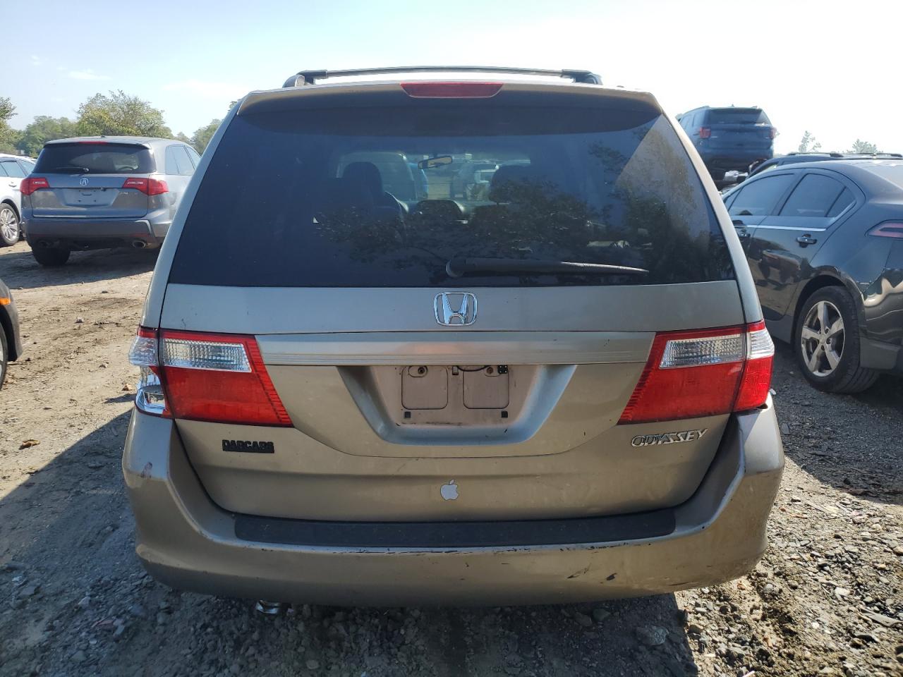 2005 Honda Odyssey Exl VIN: 5FNRL38775B075711 Lot: 72536014