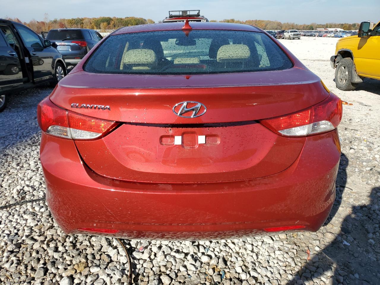 2011 Hyundai Elantra Gls VIN: KMHDH4AE6BU169989 Lot: 77159054