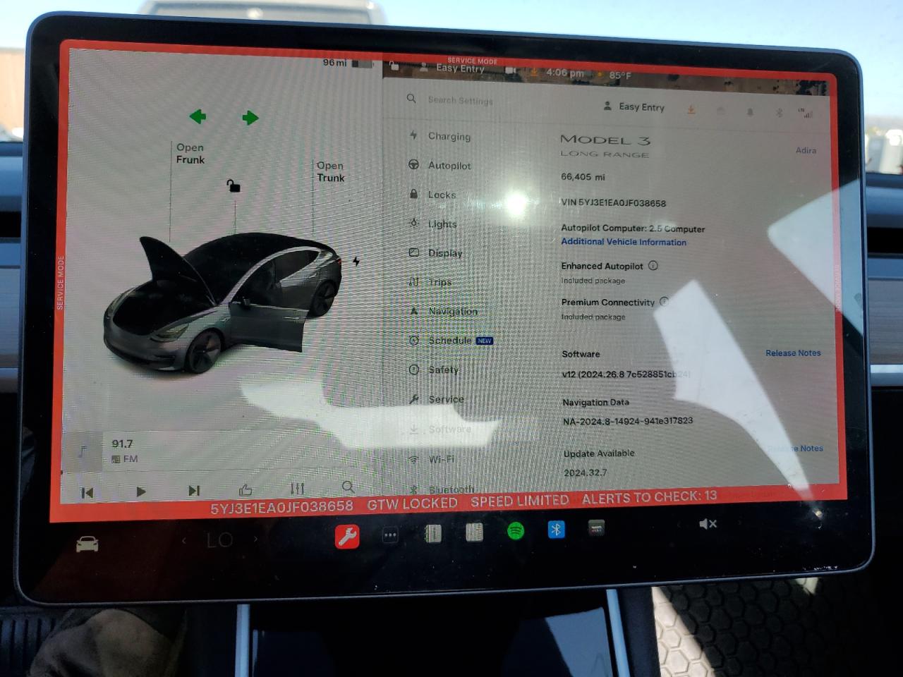 5YJ3E1EA0JF038658 2018 Tesla Model 3