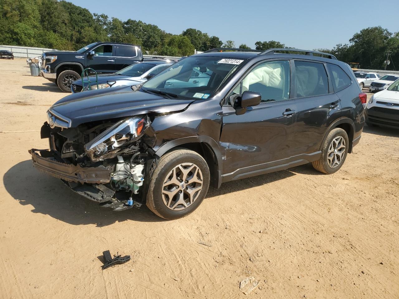 2019 Subaru Forester Premium VIN: JF2SKAGC2KH461344 Lot: 75021314