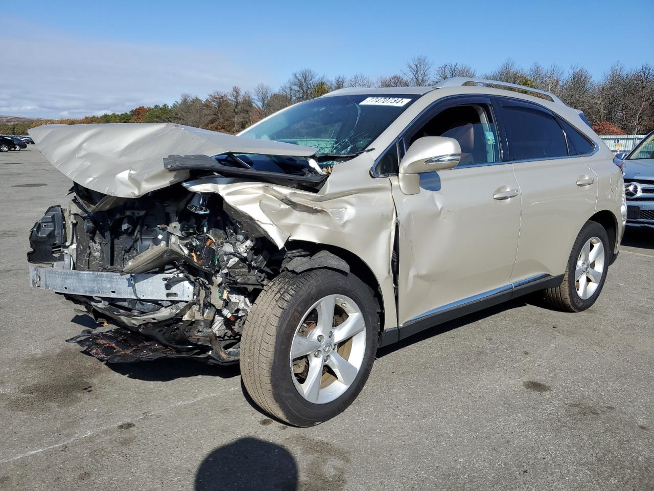 2015 Lexus Rx 350 Base VIN: 2T2BK1BA6FC301588 Lot: 77470734