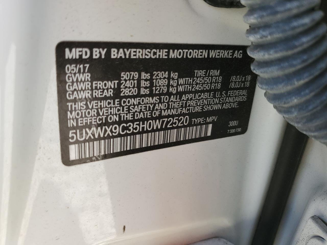 2017 BMW X3 - Image 15