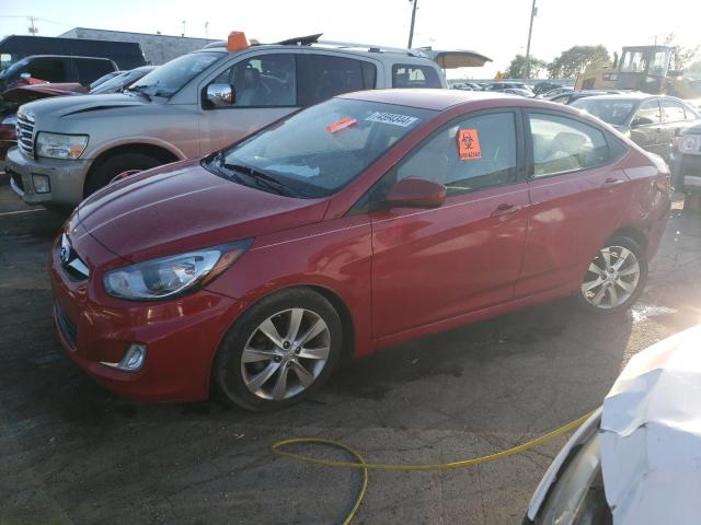 2013 Hyundai Accent Gls للبيع في Chicago Heights، IL - Rear End