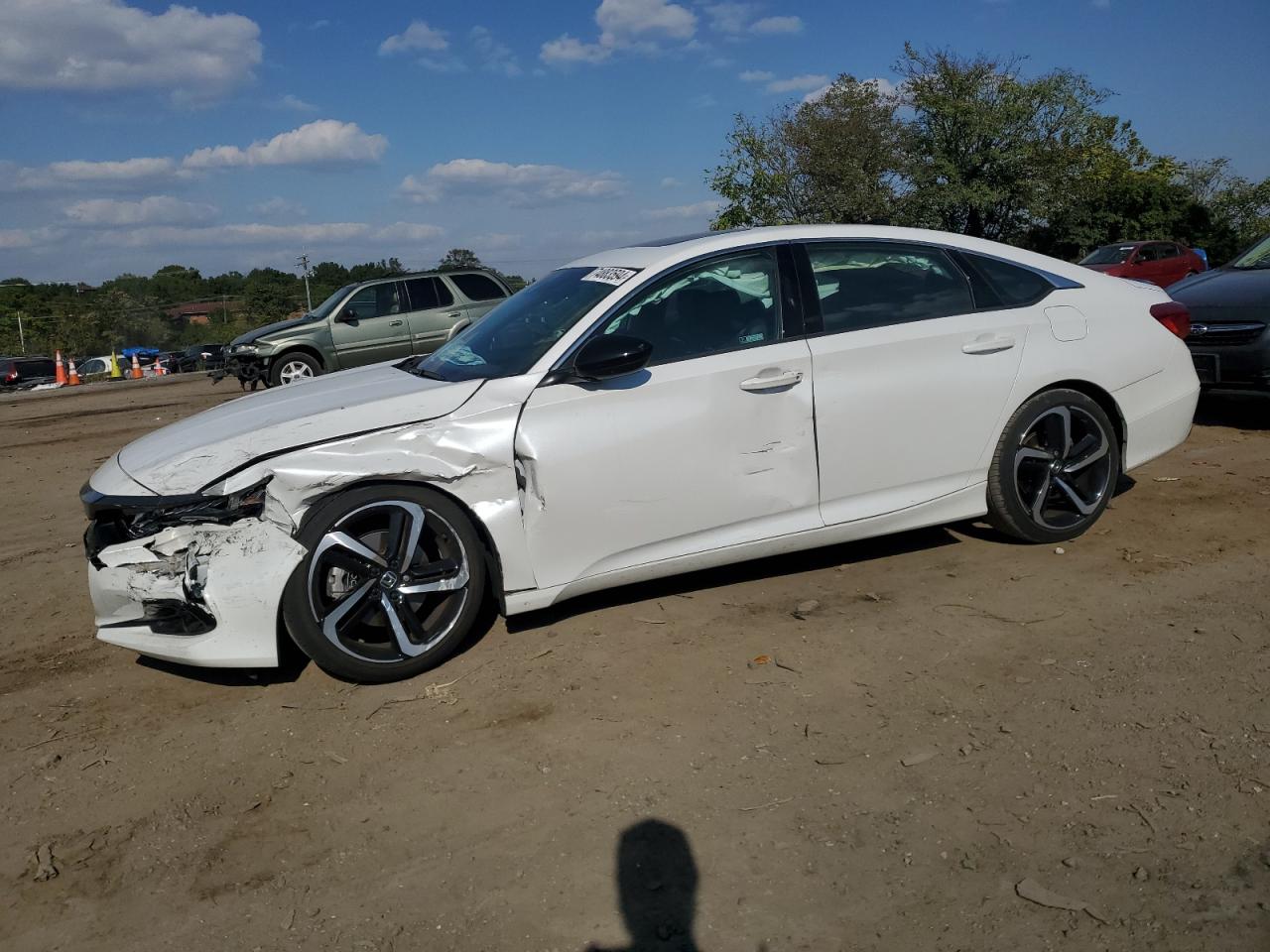 2022 Honda Accord Sport VIN: 1HGCV2F34NA006687 Lot: 74883594