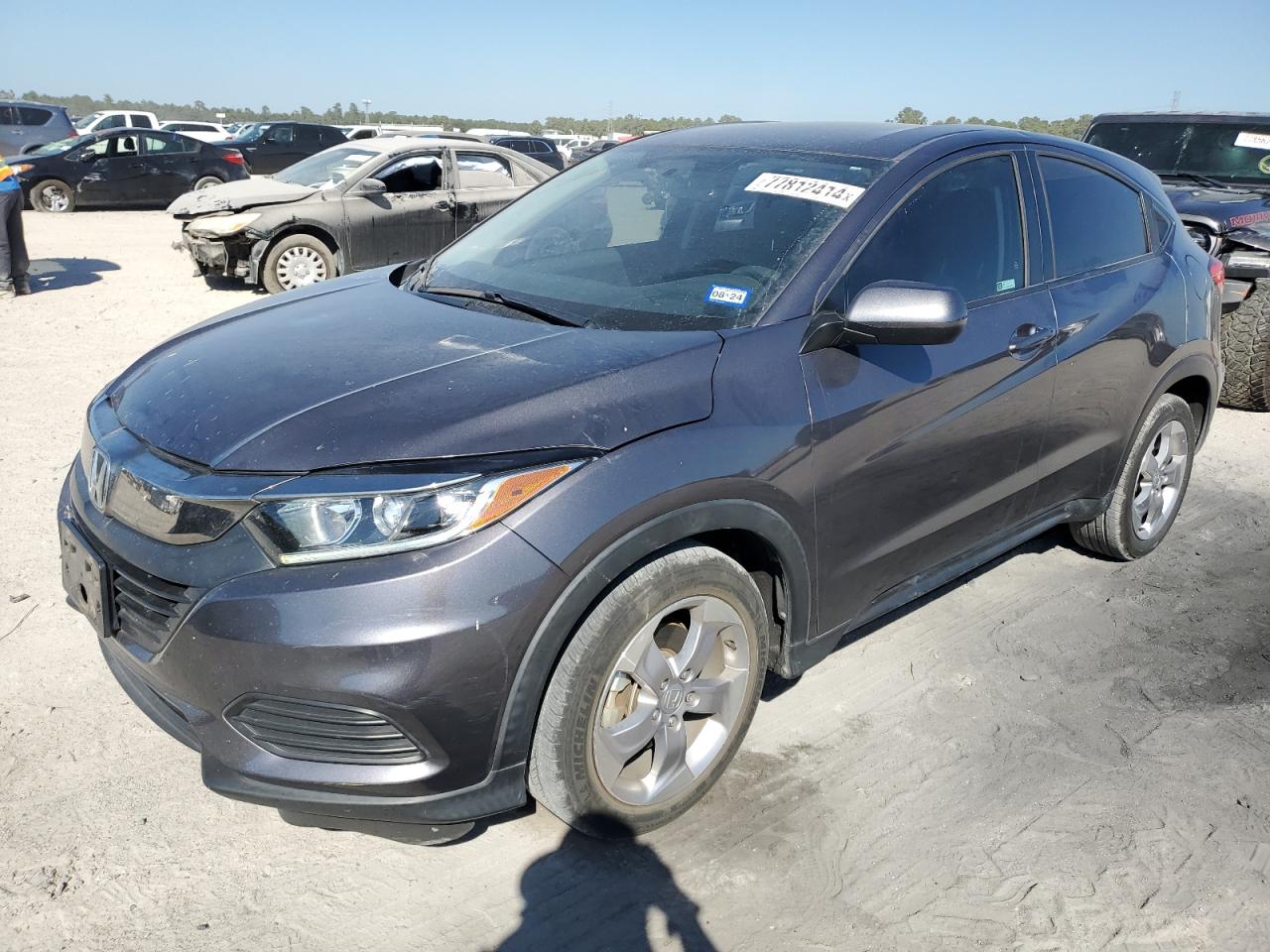 2022 Honda Hr-V Lx VIN: 3CZRU5H36NM703480 Lot: 77812414