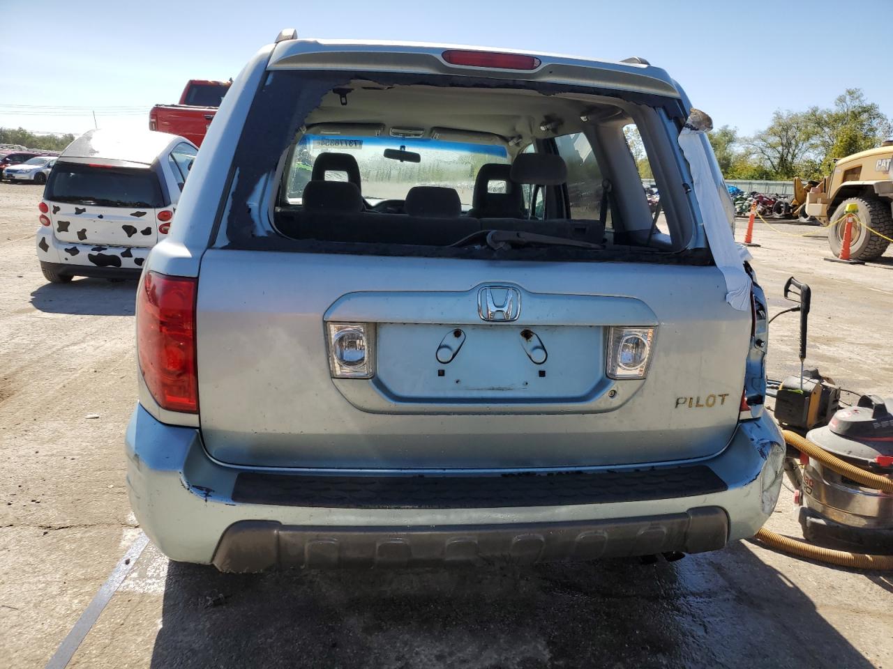 2003 Honda Pilot Ex VIN: 2HKYF18423H572631 Lot: 73778354