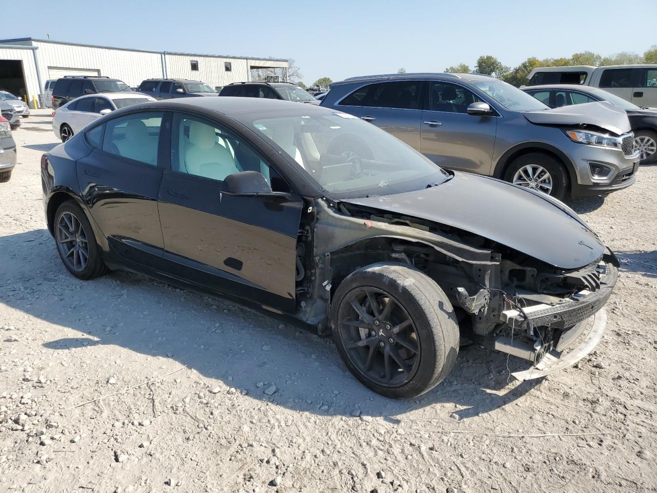 VIN 5YJ3E1EB9MF010192 2021 TESLA MODEL 3 no.4