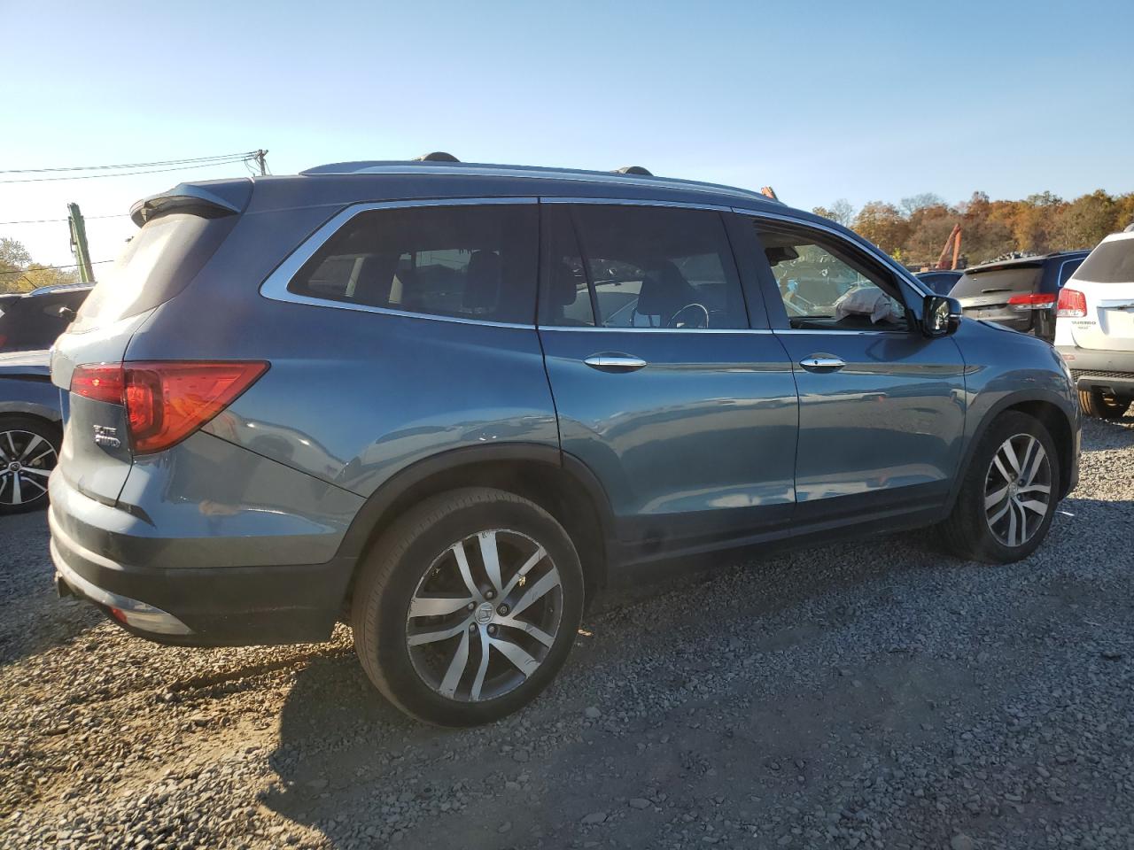 2018 Honda Pilot Elite VIN: 5FNYF6H02JB041872 Lot: 76229684