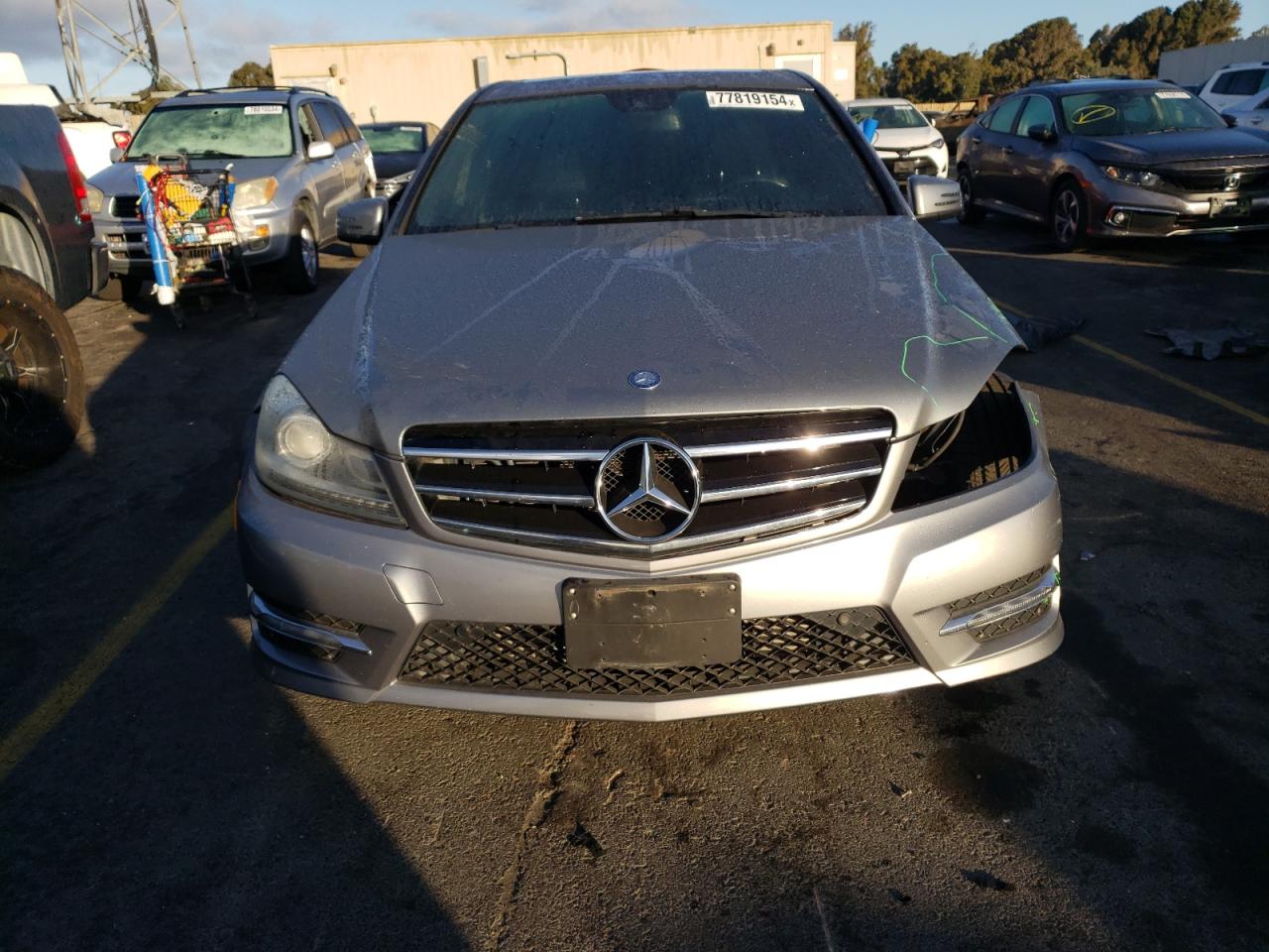 VIN WDDGF4HB9EG235236 2014 MERCEDES-BENZ C-CLASS no.5