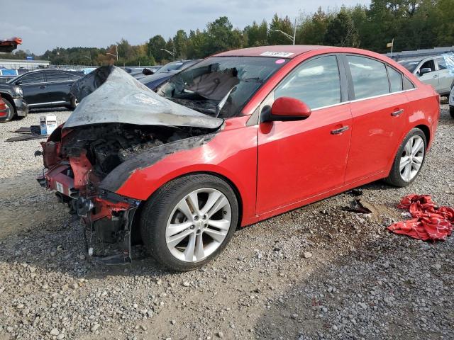 2015 Chevrolet Cruze Ltz de vânzare în Memphis, TN - Burn