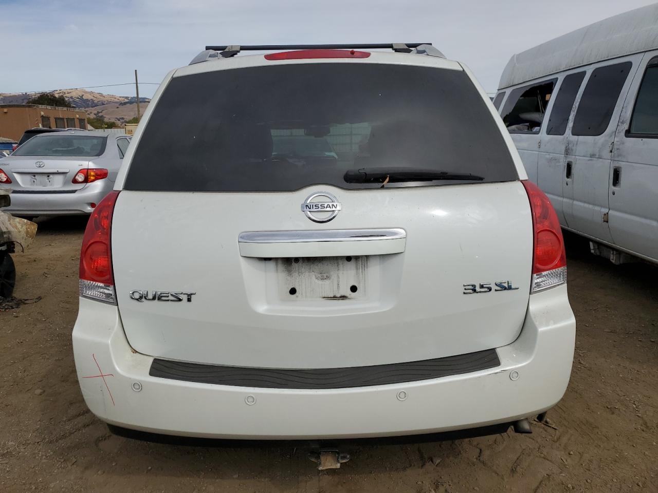 2007 Nissan Quest S VIN: 5N1BV28U67N129964 Lot: 75547434