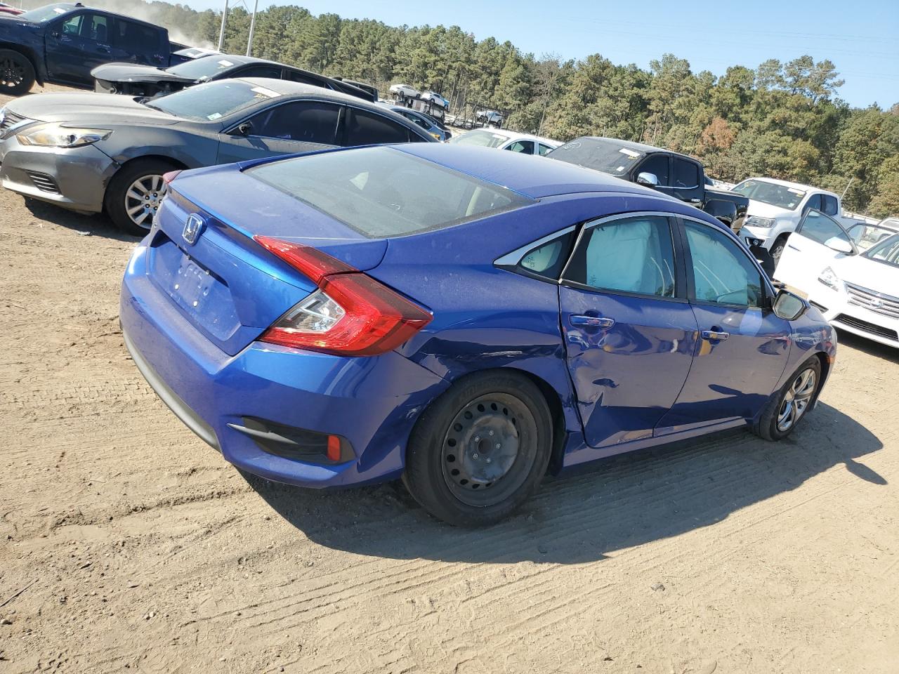 2018 Honda Civic Lx VIN: 2HGFC2F58JH596893 Lot: 78131684