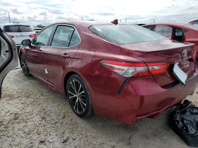  TOYOTA CAMRY 2018 Czerwony