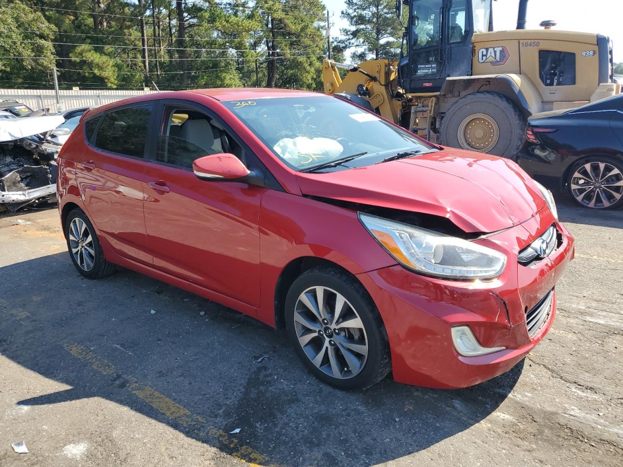 2015 Hyundai Accent Gls VIN: KMHCU5AE2FU225641 Lot: 75482444