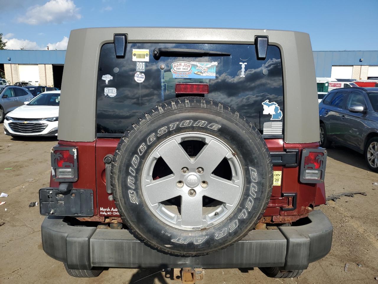 2007 Jeep Wrangler Sahara VIN: 1J4GA59117L208587 Lot: 73486804