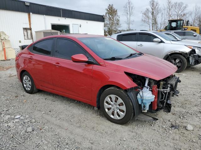  HYUNDAI ACCENT 2016 Червоний