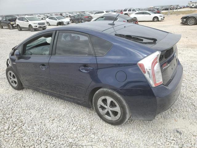  TOYOTA PRIUS 2012 Синій