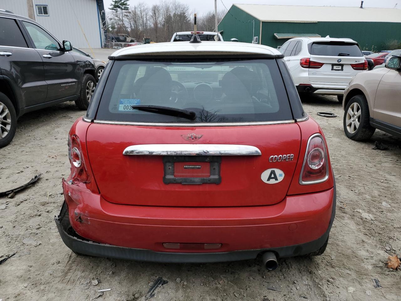 2011 Mini Cooper VIN: WMWSU3C53BT183415 Lot: 77485384