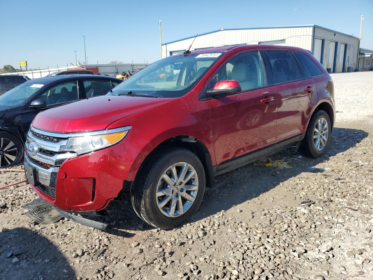 VIN 2FMDK3JC1EBB18078 2014 FORD EDGE no.1