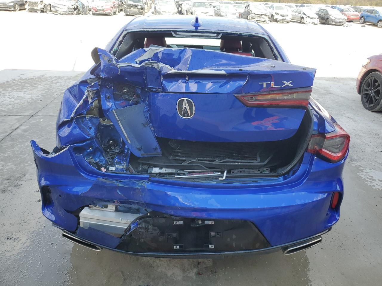 2021 Acura Tlx Tech A VIN: 19UUB5F50MA003414 Lot: 78656274