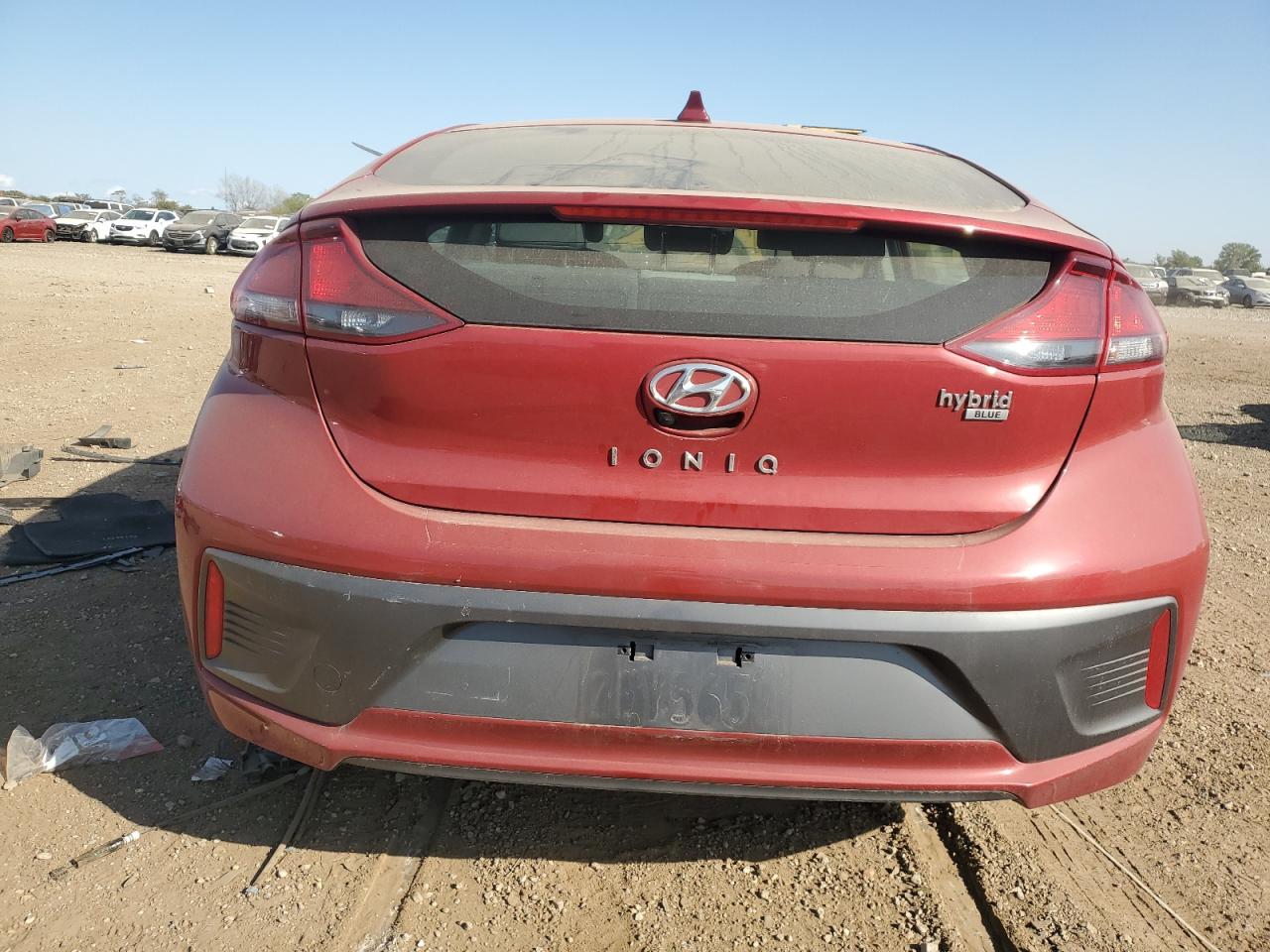 2022 Hyundai Ioniq Blue VIN: KMHC65LCXNU276521 Lot: 75294574