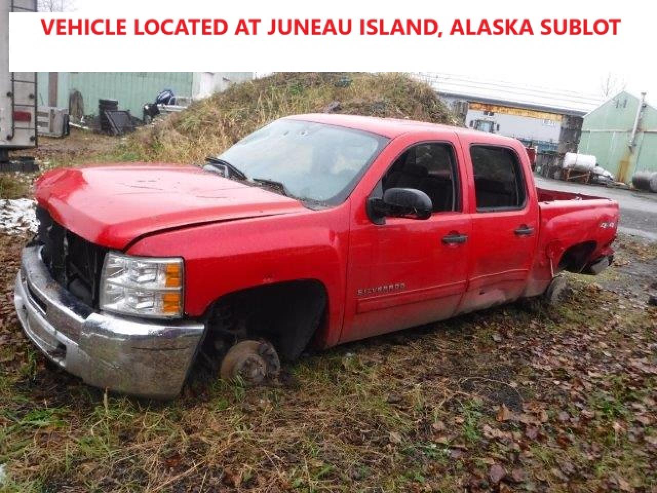 2012 Chevrolet Silverado K1500 Lt იყიდება Anchorage-ში, AK - Vandalism