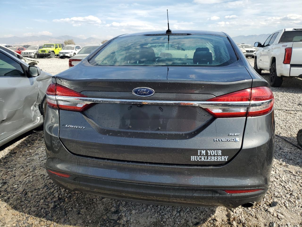 2018 Ford Fusion Se Hybrid VIN: 3FA6P0LU6JR253044 Lot: 74136884