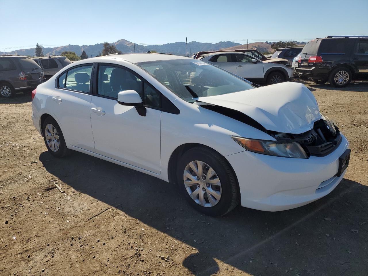 2012 Honda Civic Lx VIN: 19XFB2F51CE318949 Lot: 76200234