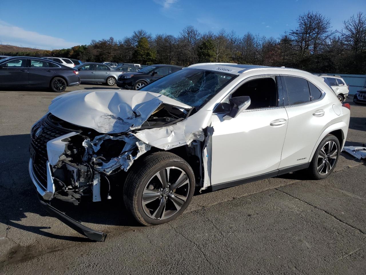 2022 Lexus Ux 250H Base VIN: JTHP9JBH1N2060294 Lot: 76330054