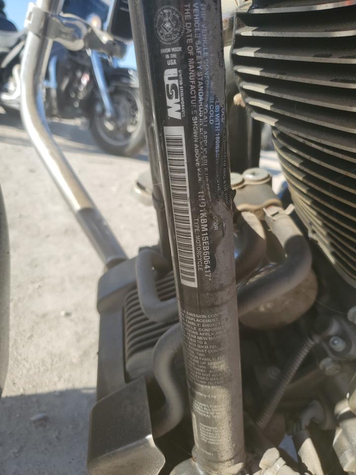 2014 Harley-Davidson Flhx Street Glide VIN: 1HD1KBM15EB606417 Lot: 75169144