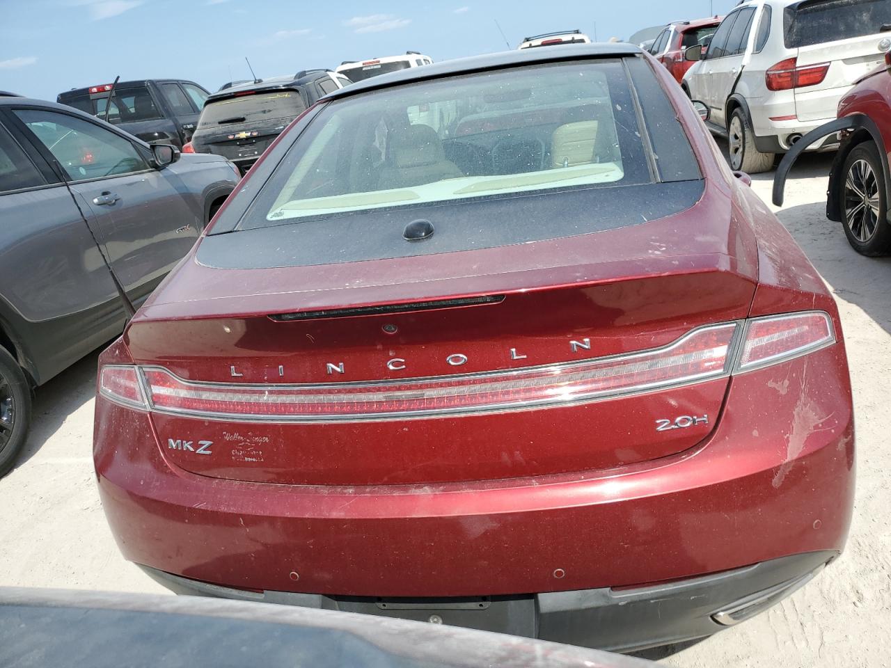 2013 Lincoln Mkz Hybrid VIN: 3LN6L2LU2DR825275 Lot: 76417414