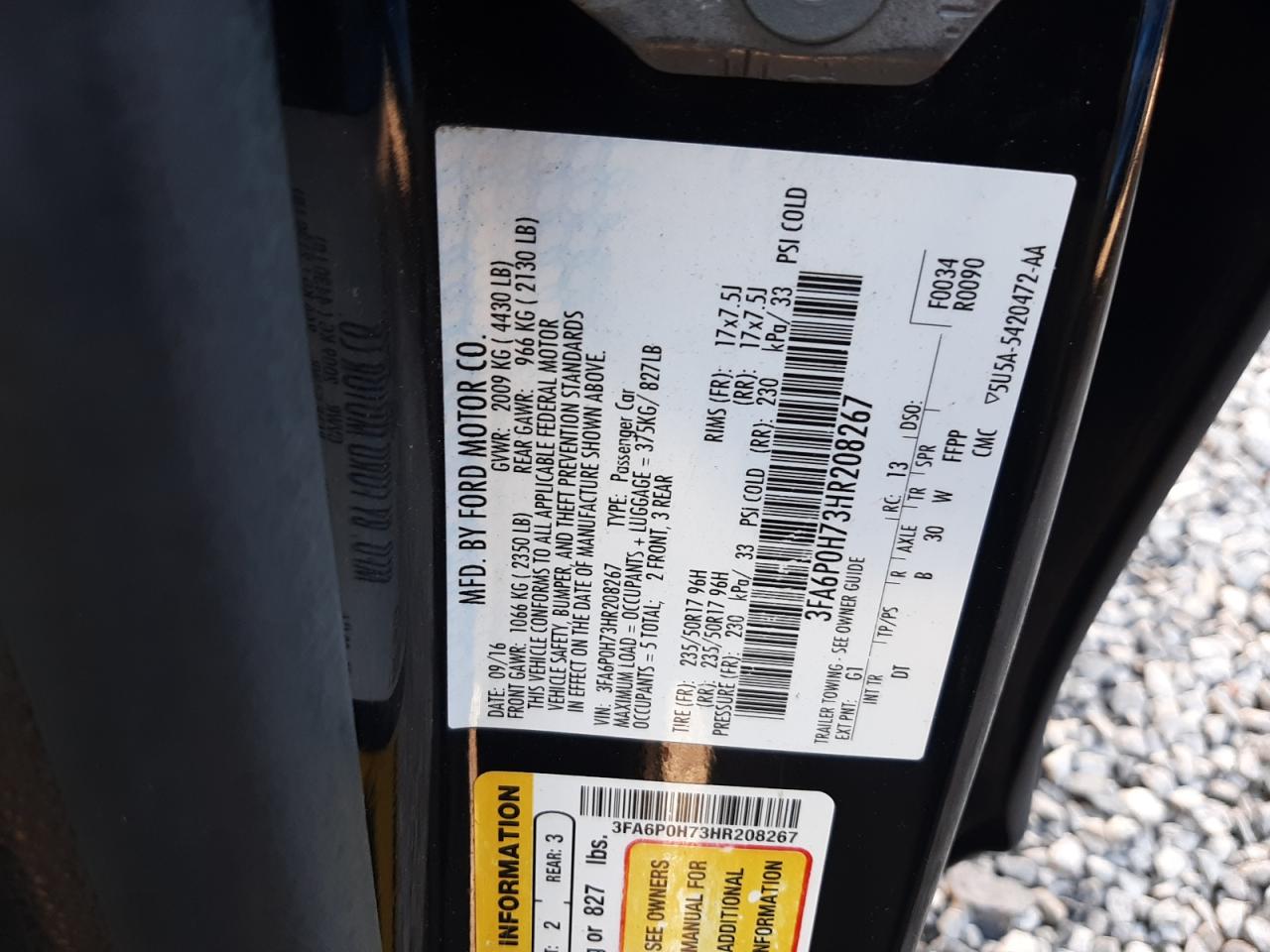 2017 Ford Fusion - Image 12