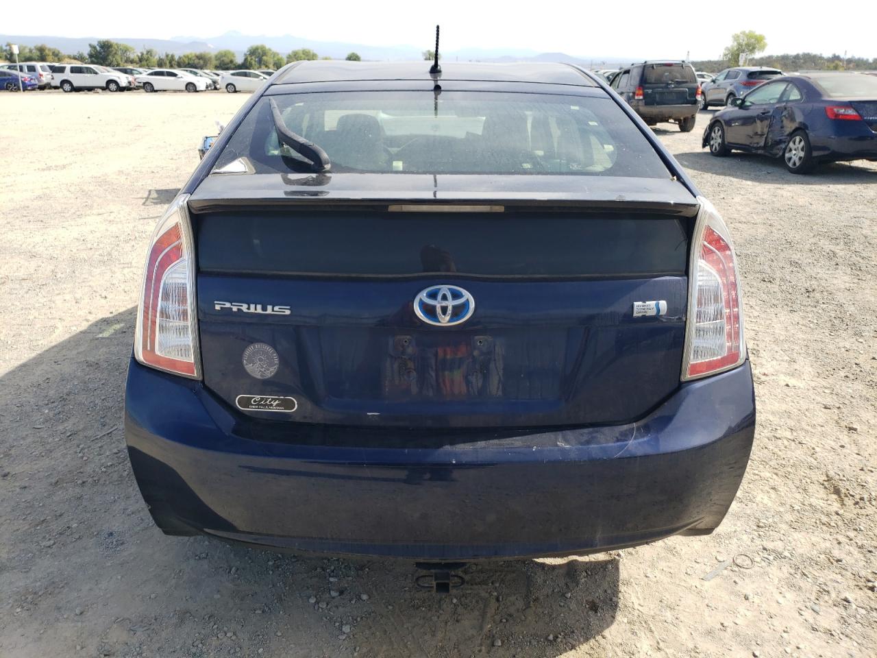 2013 Toyota Prius VIN: JTDKN3DU6D1717799 Lot: 75003754