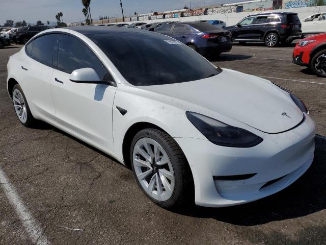  TESLA MODEL 3 2022 Белый