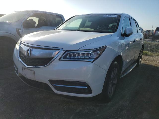  ACURA MDX 2014 Белый