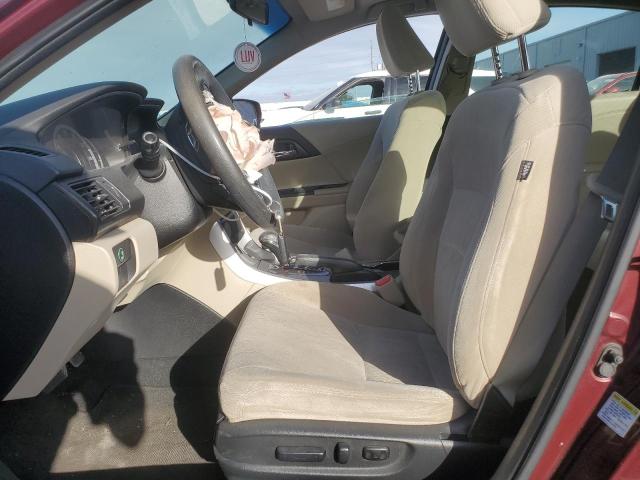 Sedans HONDA ACCORD 2013 Burgundy