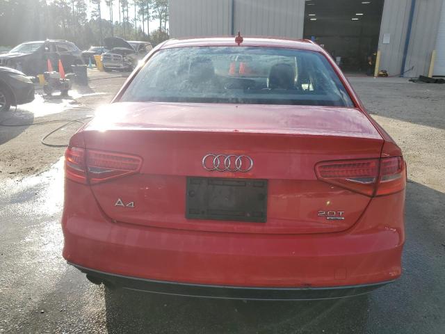  AUDI A4 2015 Червоний