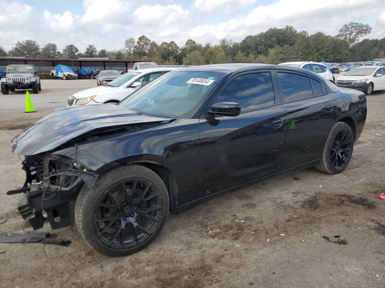 VIN 2C3CDXHGXJH135399 2018 DODGE CHARGER no.1