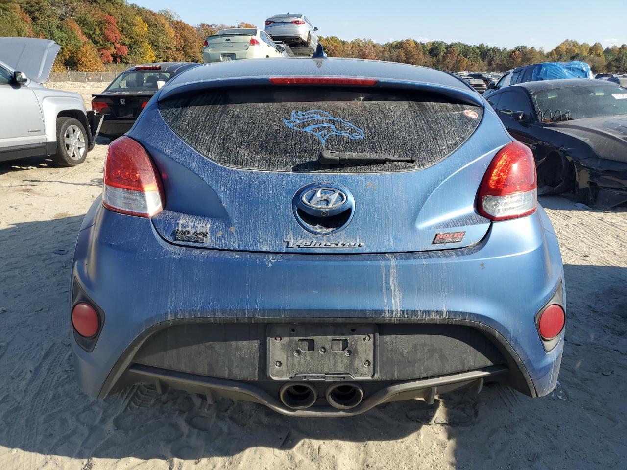 2016 Hyundai Veloster Turbo VIN: KMHTC6AE4GU251152 Lot: 77428154