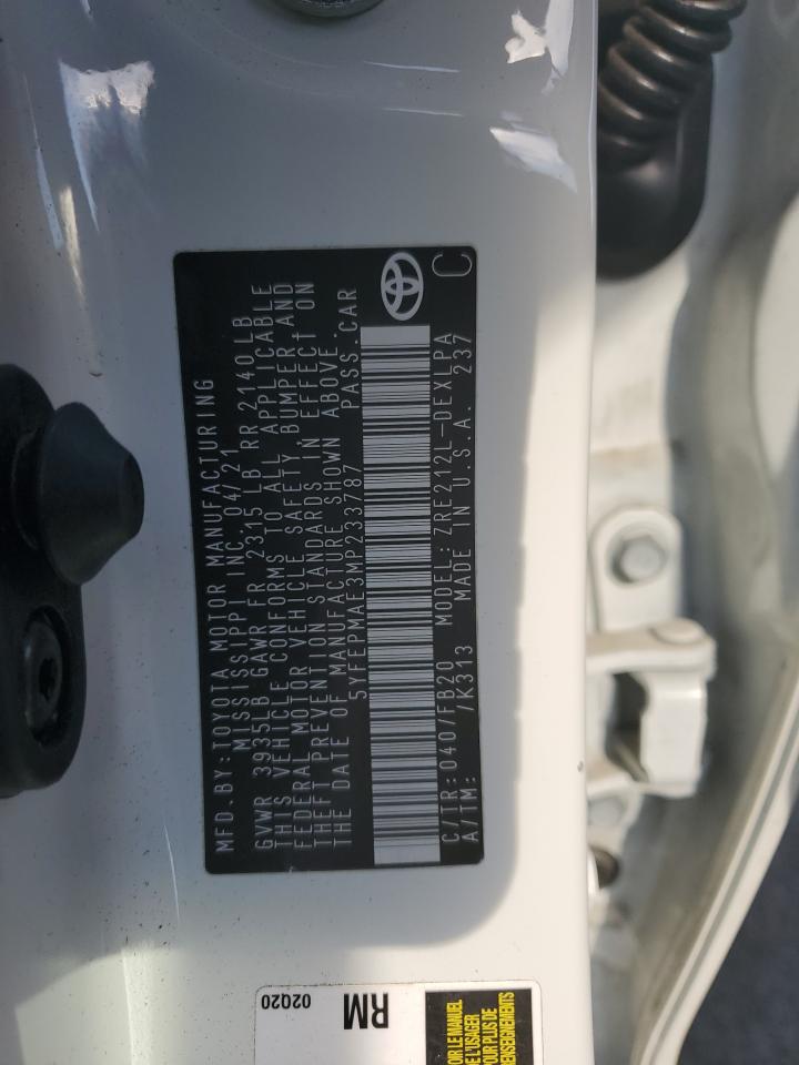 2021 Toyota Corolla - Image 12