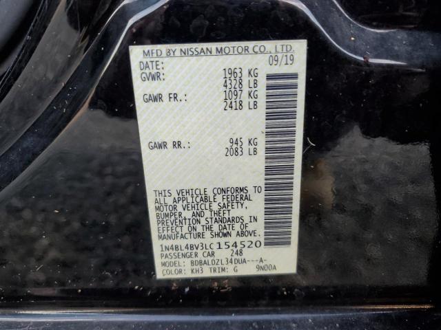 1N4BL4BV3LC154520 Nissan Altima S 13