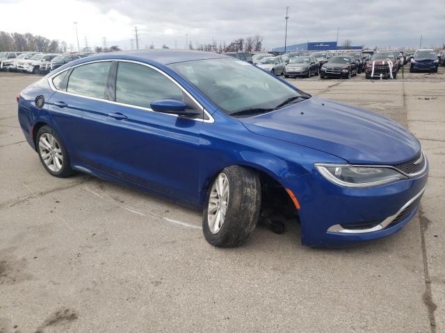  CHRYSLER 200 2015 Синий