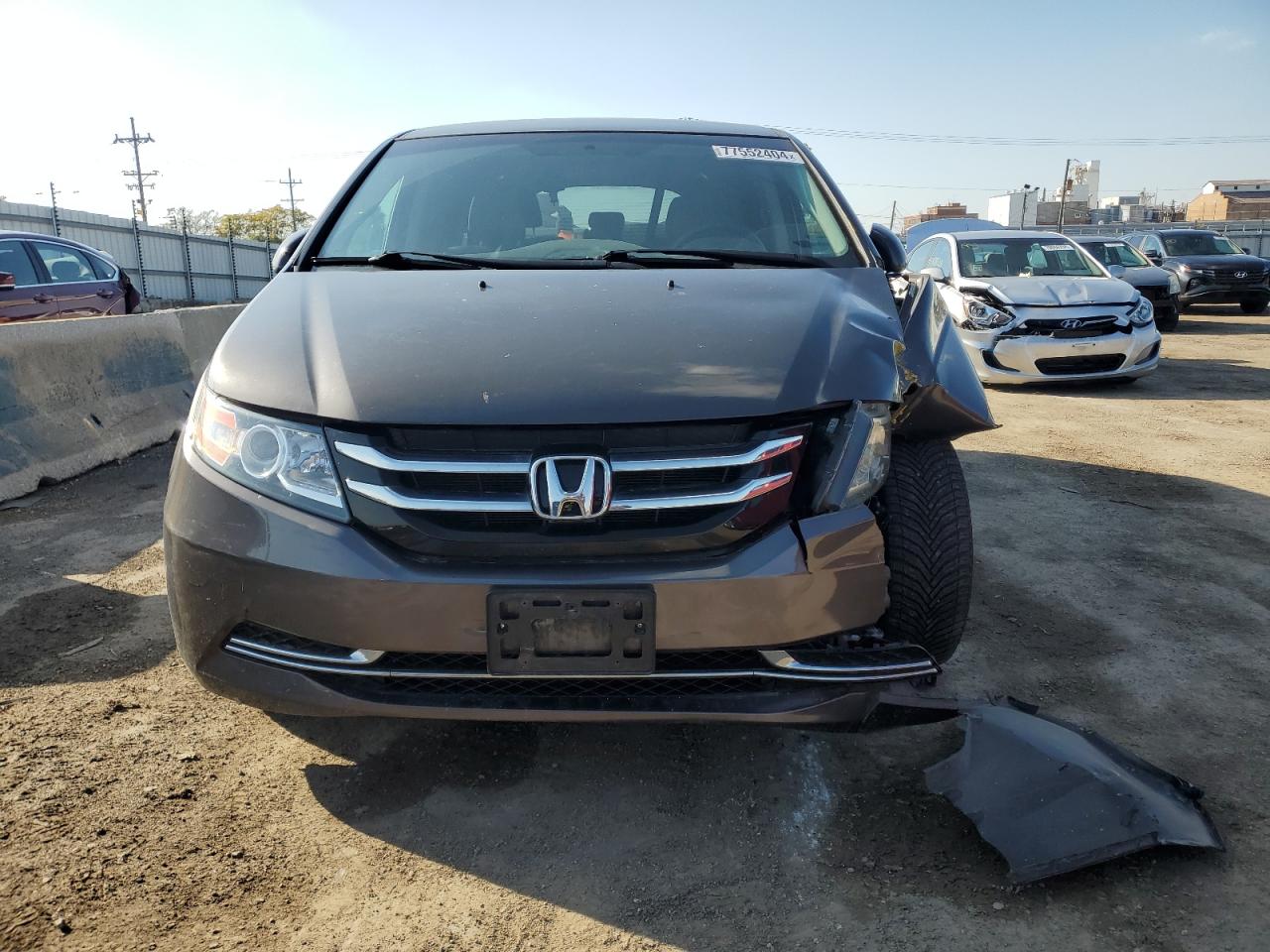 2016 Honda Odyssey Ex VIN: 5FNRL5H41GB163819 Lot: 77552404