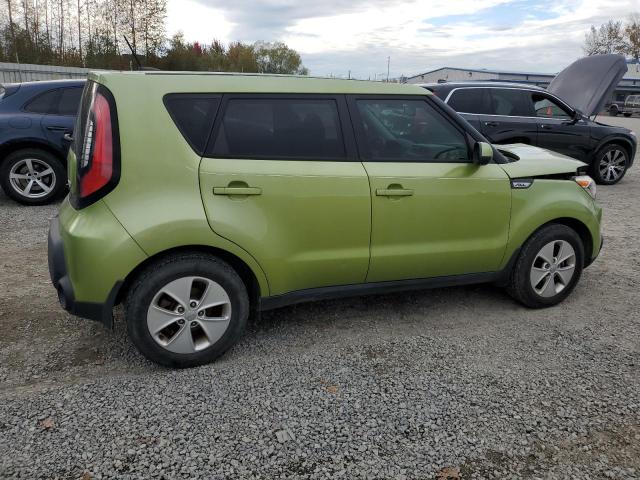  KIA SOUL 2016 Зеленый